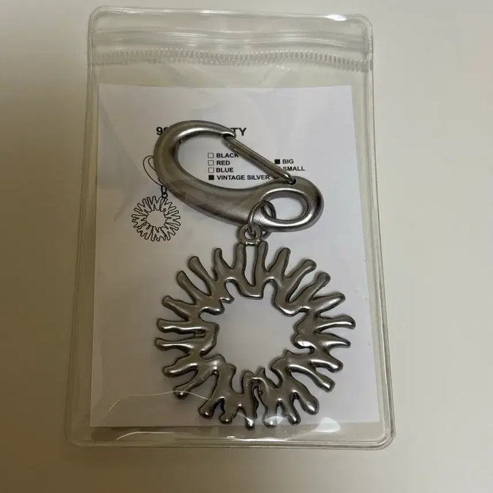 [SOLD OUT] 999휴머니티 키링 실버 빅