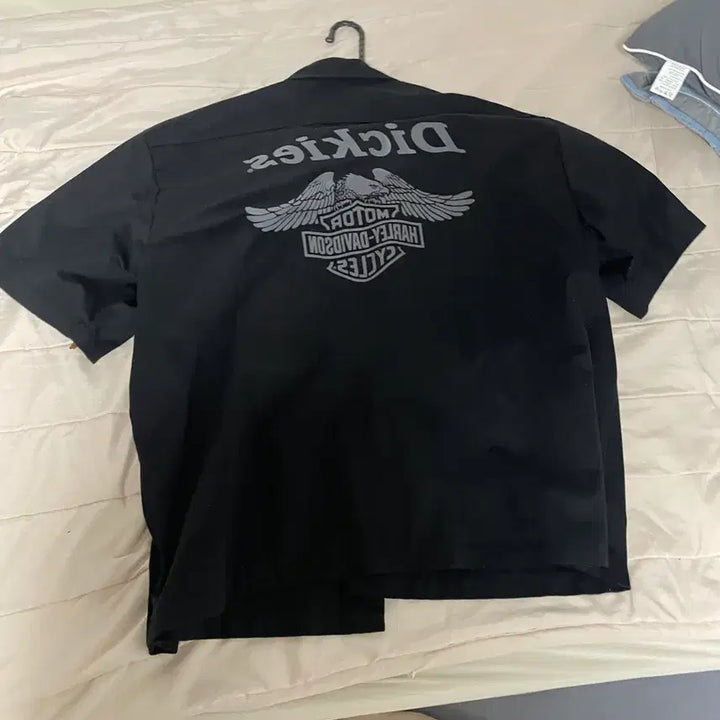 [BUNJANG] Dickies Harley Davidson Work Shirt / 디키즈 할리데이비슨 셔츠 xxl