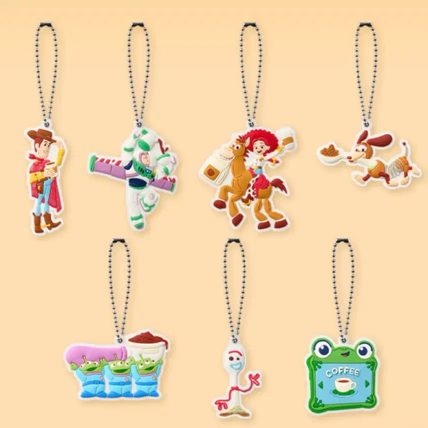 [BUNJANG] Starbucks x Toy Story Random Charm Keyring / [새상품] 스타벅스 X 토이스토리 참 랜덤 미개봉 (개당 가격)