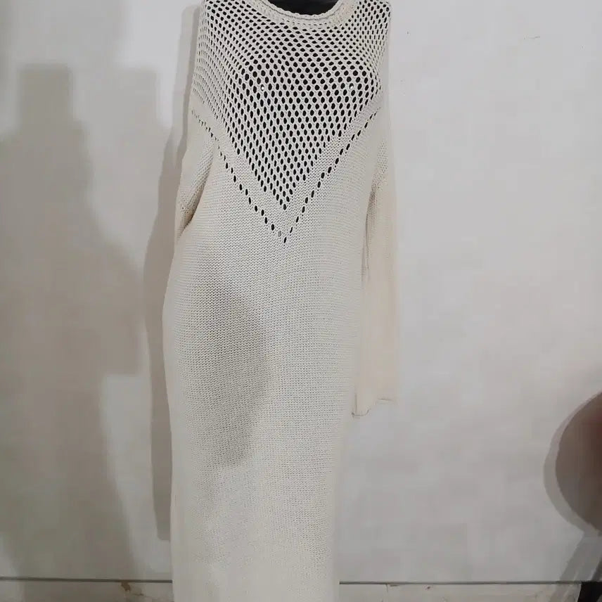 [BUNJANG] Ab Collection Knit Long Dress / 아브컬렉션 니트 롱 원피스