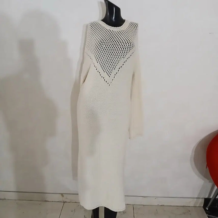 [BUNJANG] Ab Collection Knit Long Dress / 아브컬렉션 니트 롱 원피스