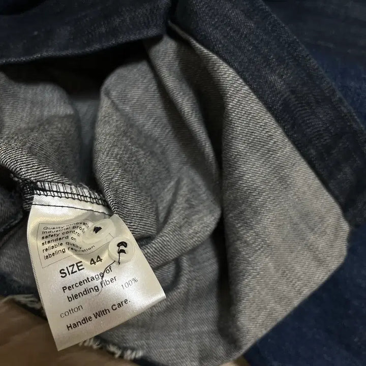 [BUNJANG] LUIRE Cotton Denim Shirt 44 / LUIRE 코튼 데님 셔츠 44