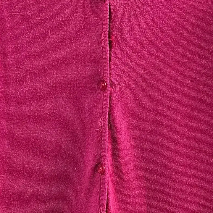 [BUNJANG] JUST WOMAN ITALY Pink Wool Blend Cardigan / JUST WOMAN ITALY 가디건 여 66 J5024