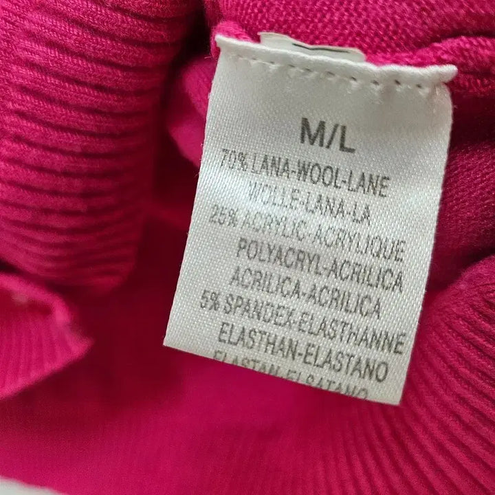 [BUNJANG] JUST WOMAN ITALY Pink Wool Blend Cardigan / JUST WOMAN ITALY 가디건 여 66 J5024