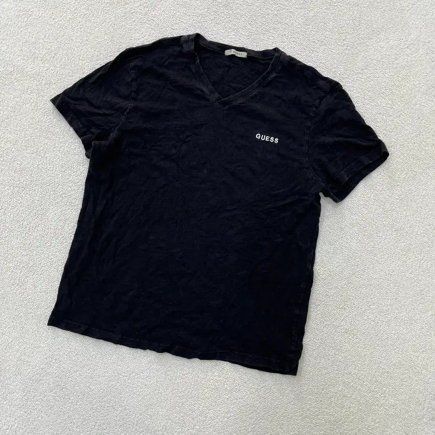 [BUNJANG] Guess V-neck Short Sleeve T-shirt / XXL 게스 브이넥 반팔 티셔츠 0414M