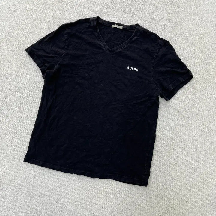 [BUNJANG] Guess V-neck Short Sleeve T-shirt / XXL 게스 브이넥 반팔 티셔츠 0414M