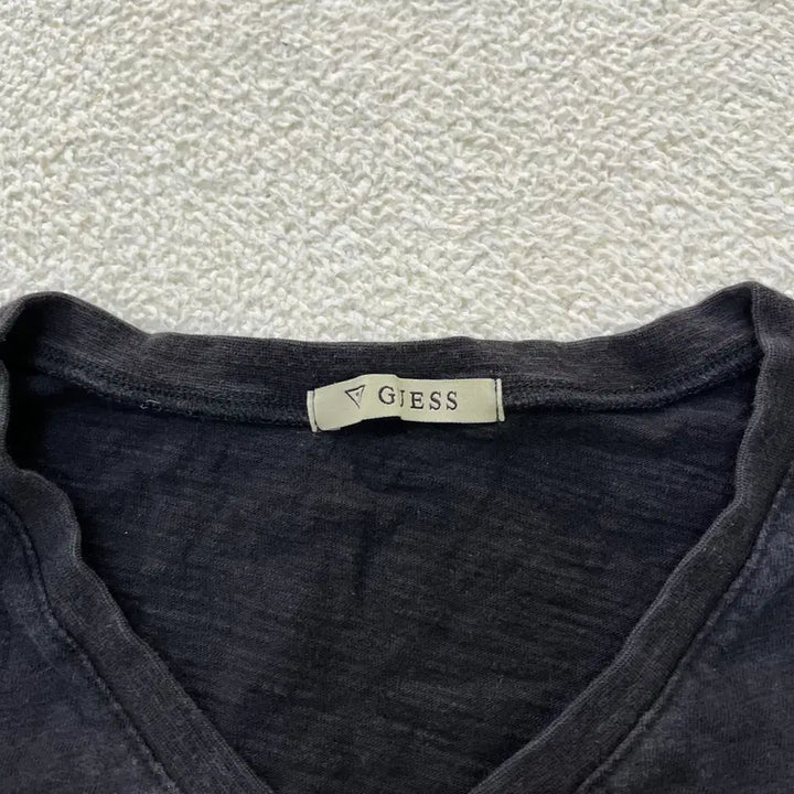 [BUNJANG] Guess V-neck Short Sleeve T-shirt / XXL 게스 브이넥 반팔 티셔츠 0414M