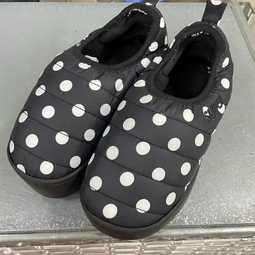 [BUNJANG] Soo Boo Vamp Platform Dot Shoes / 수부 뱀프 플랫폼 도트 25cm