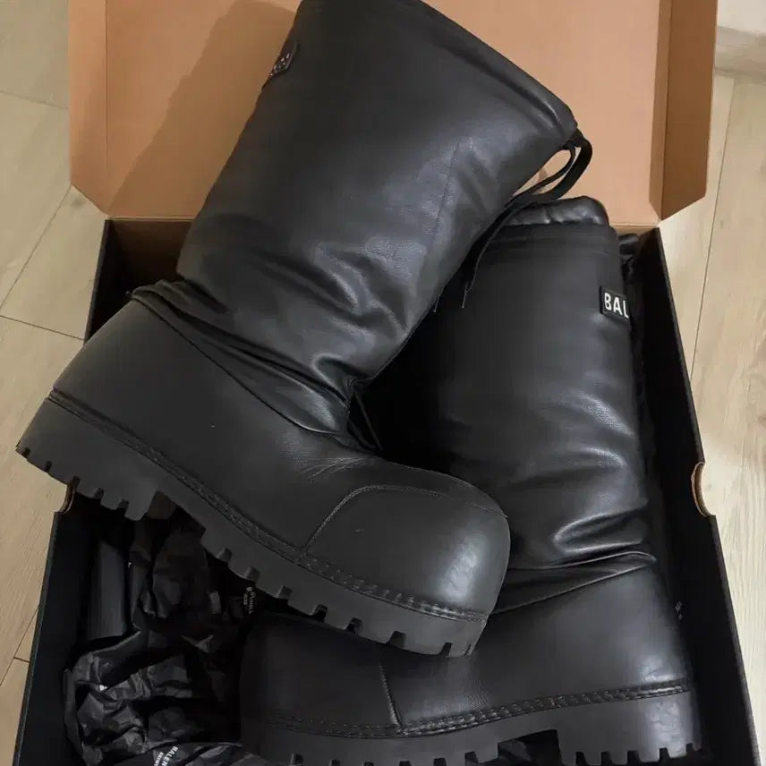 [BUNJANG] Balenciaga Ski Boots Leather High / 발렌시아가 스키부츠 래더하이