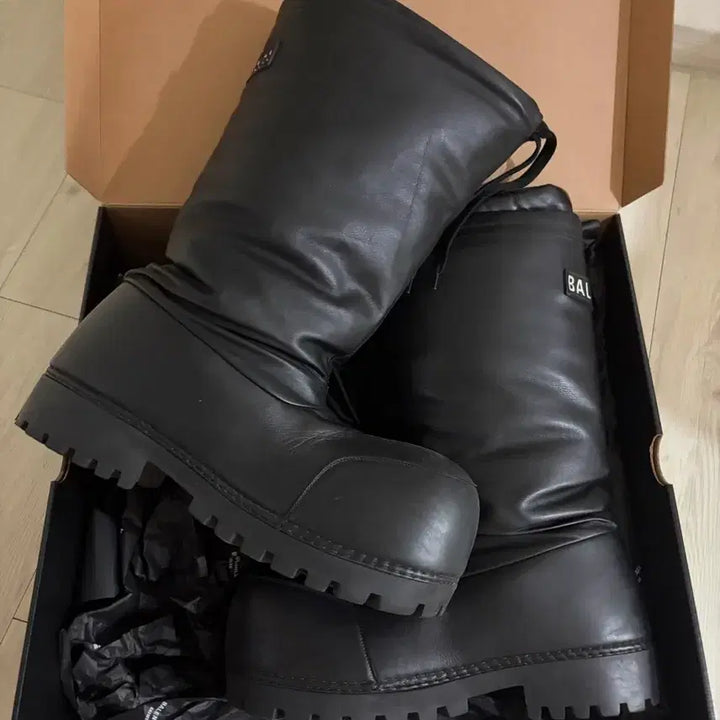 [BUNJANG] Balenciaga Ski Boots Leather High / 발렌시아가 스키부츠 래더하이