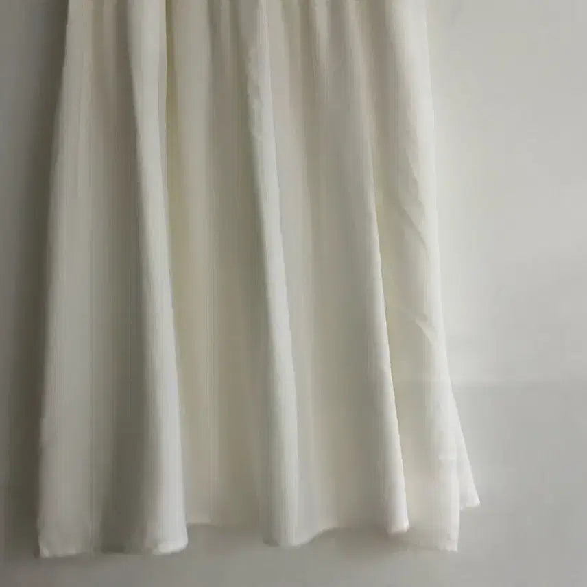 [BUNJANG] Ivory Long Skirt / 아이보리 롱 스커트