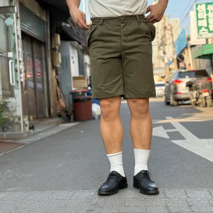[BUNJANG] British RAF Tropical Shorts / 50-70s 영국군 RAF 트로피컬 쇼츠 33
