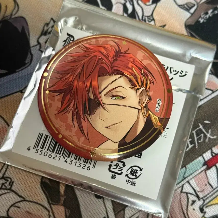 [BUNJANG] D.Gray-man Lavi Badge / 디그레이맨 뱃지 라비