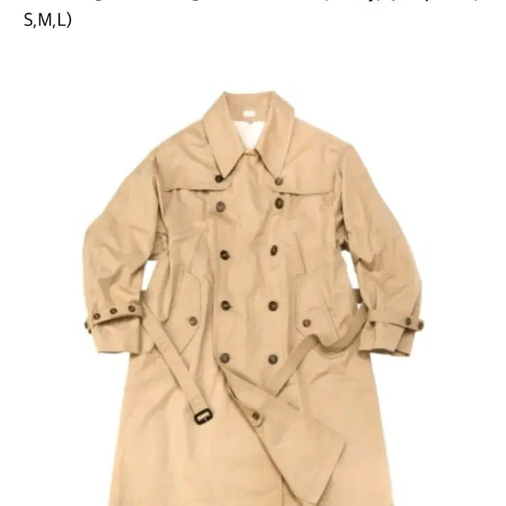 [BUNJANG] Homegrown Supply Trench Coat - Large / 홈그로운서플라이 트렌치 코트 라지