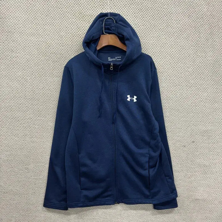 [BUNJANG] Under Armour Printed Logo Hoodie Jacket XL / 언더아머 캐주얼 프린팅로고 후드집업 XL A09176