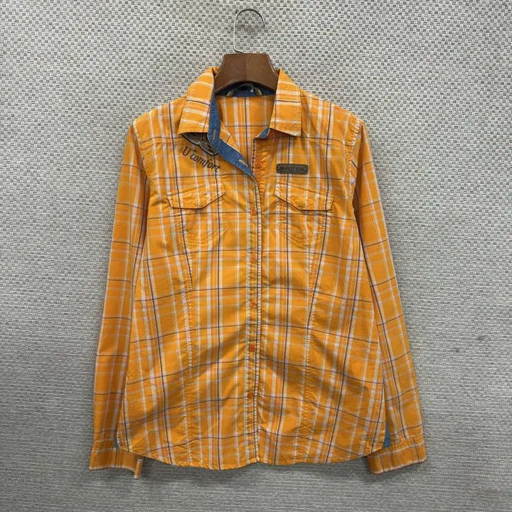 [BUNJANG] Black Yak Checkered Shirt / 블랙야크 체크 셔츠 95 M16298