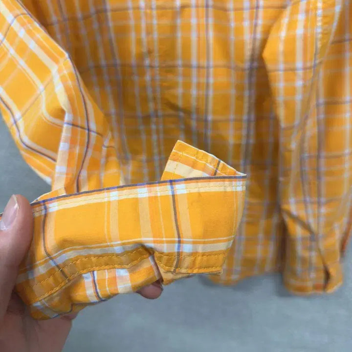 [BUNJANG] Black Yak Checkered Shirt / 블랙야크 체크 셔츠 95 M16298