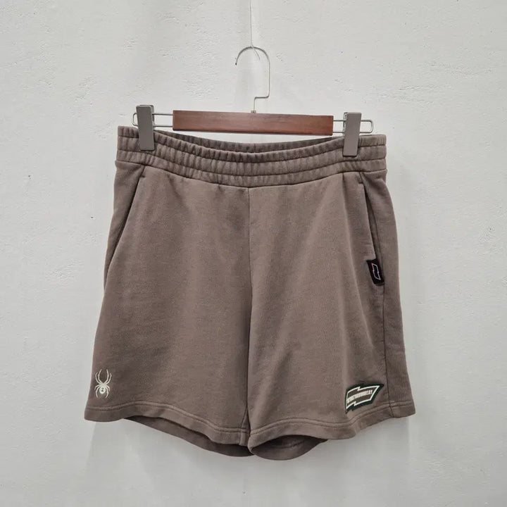 [BUNJANG] Spider Style Logo Patch Shorts L / 스파이더 스타일 로고 와팬 반바지 L