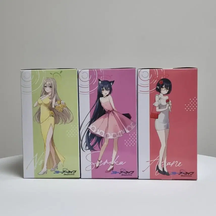 [BUNJANG] Sega Blue Archive Yumemirais Figure Set / [미개봉]세트 세가 블루아카이브 세리카 아야네 노노미 피규어 3종