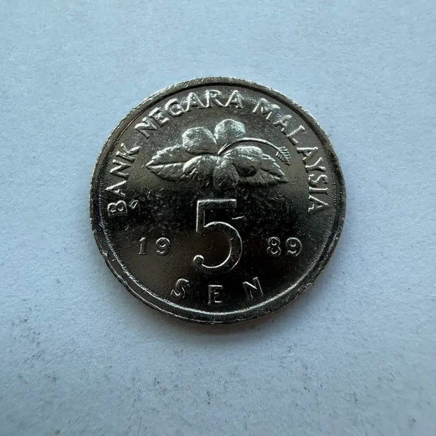 [BUNJANG] Malaysia 5 Cent Coin 1989 / 1989년 말레이시아 5센 동전 S1796