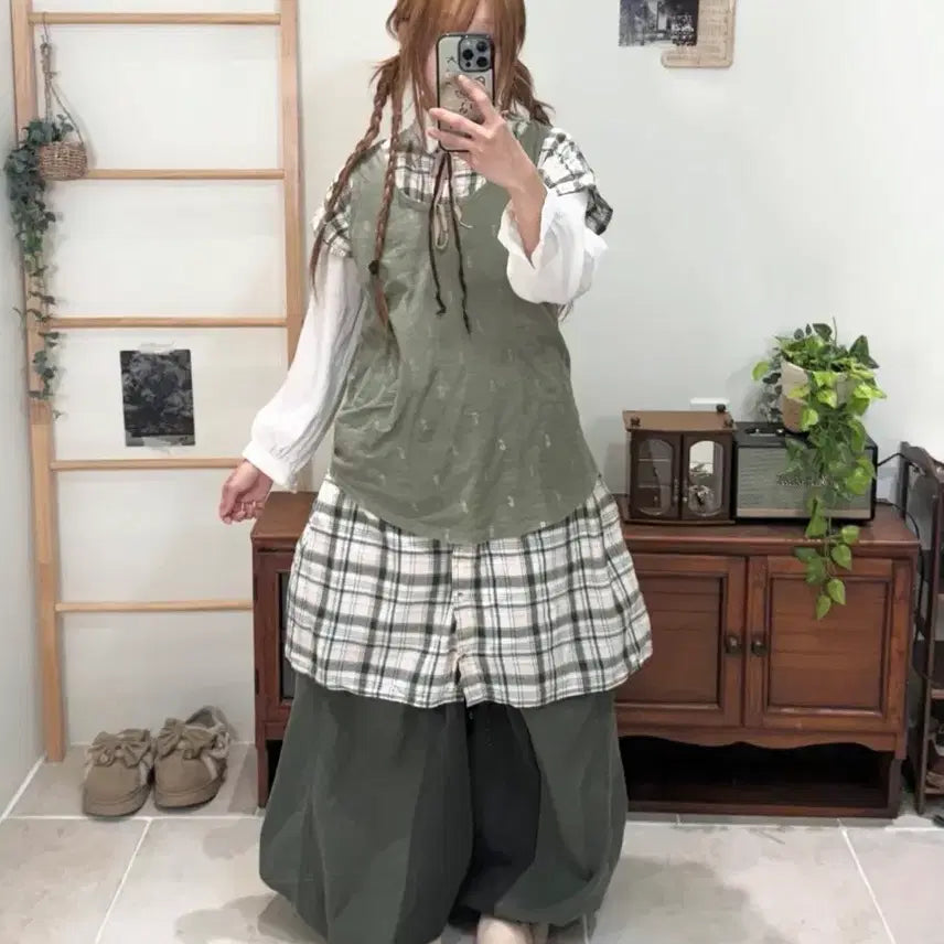 [SOLD OUT] 코코모리 코디 세트 커팬 포함 코디셋