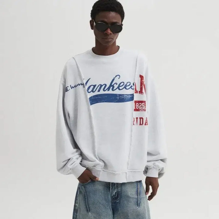 [BUNJANG] DNSR Rework Sweatshirt Men&