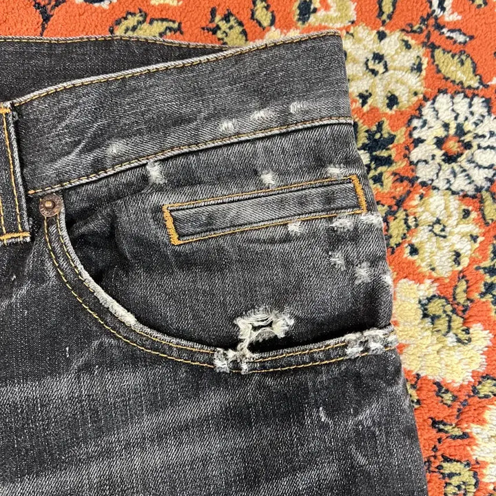 [SOLD OUT] [32-33] 돌체앤가바나  빈티지 14 흑청 데님 팬츠