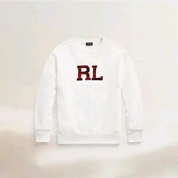 [BUNJANG] Polo Ralph Lauren Beaded Logo French Terry Sweatshirt / (L) 폴로 랄프로렌 비드 로고 프렌치 테리 스웻셔츠