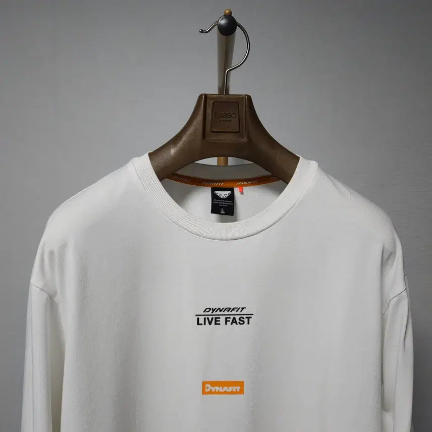 [SOLD OUT] 100 ) 다이나핏 남성 사이드로고 오버핏 긴팔티