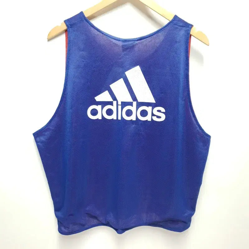 [BUNJANG] Adidas Reversible Mesh Sleeveless Top (Size 110) / 아디다스 리버시블 매쉬 민소매 티 110