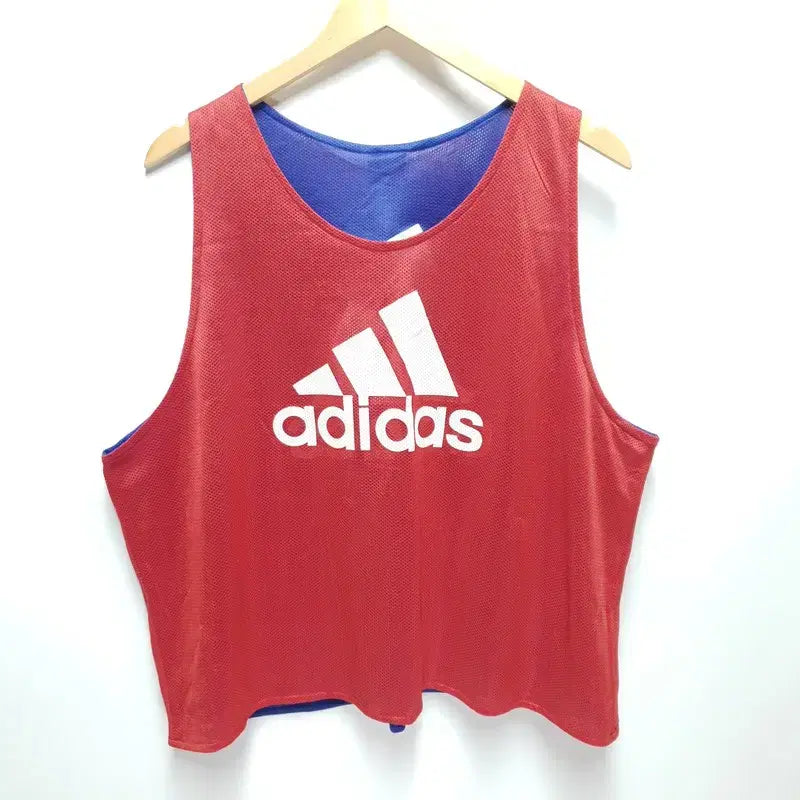 [BUNJANG] Adidas Reversible Mesh Sleeveless Top (Size 110) / 아디다스 리버시블 매쉬 민소매 티 110