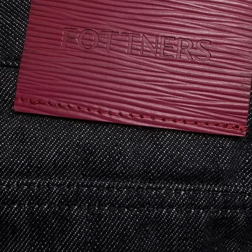 [BUNJANG] Portners Two-Tuck Wide Black Jeans L / 포트너스 투턱 와이드 블랙 진 L