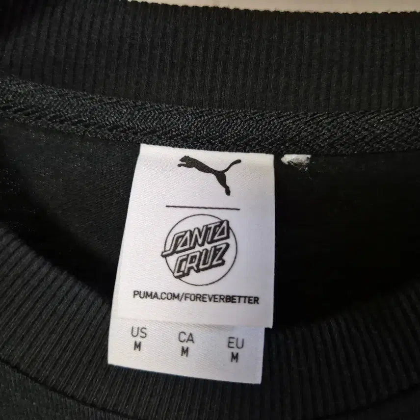 [SOLD OUT] 95-100)푸마 산타크루즈 남성 반팔티 블랙