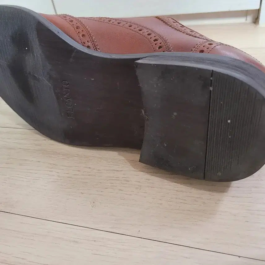 [SOLD OUT] 엘칸토 Elcanto 남자 윙팁 구두 로퍼 280 브라운