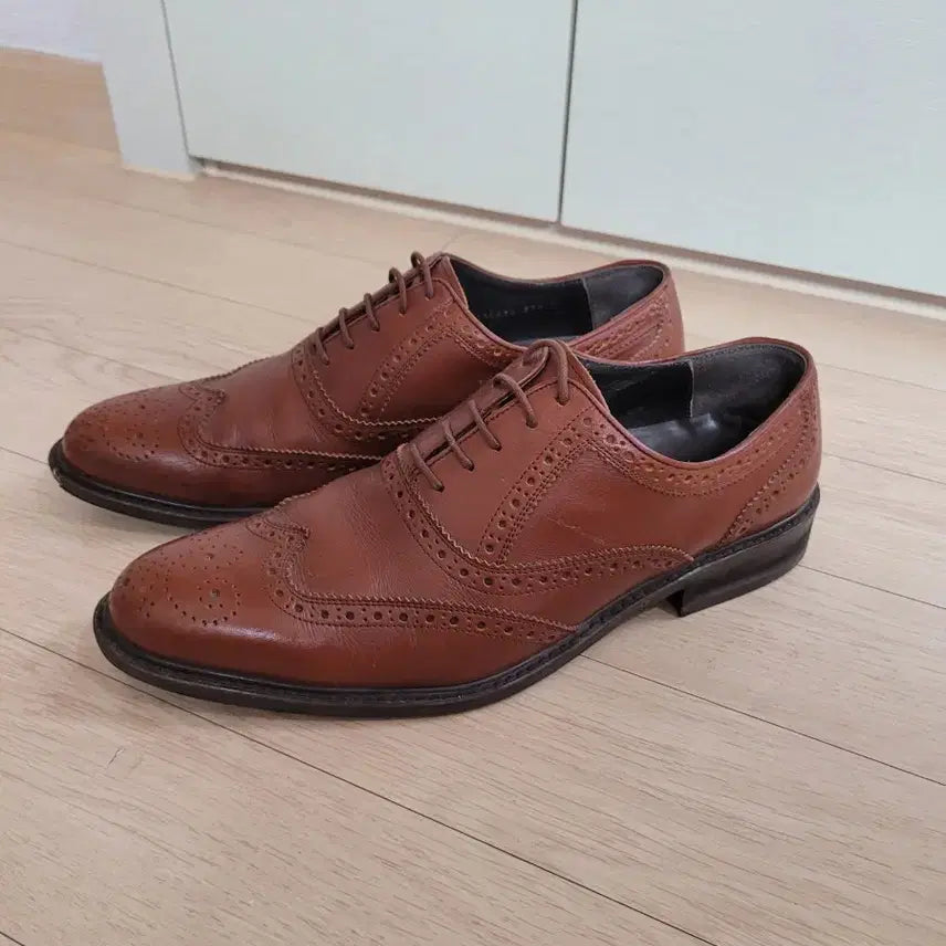 [SOLD OUT] 엘칸토 Elcanto 남자 윙팁 구두 로퍼 280 브라운