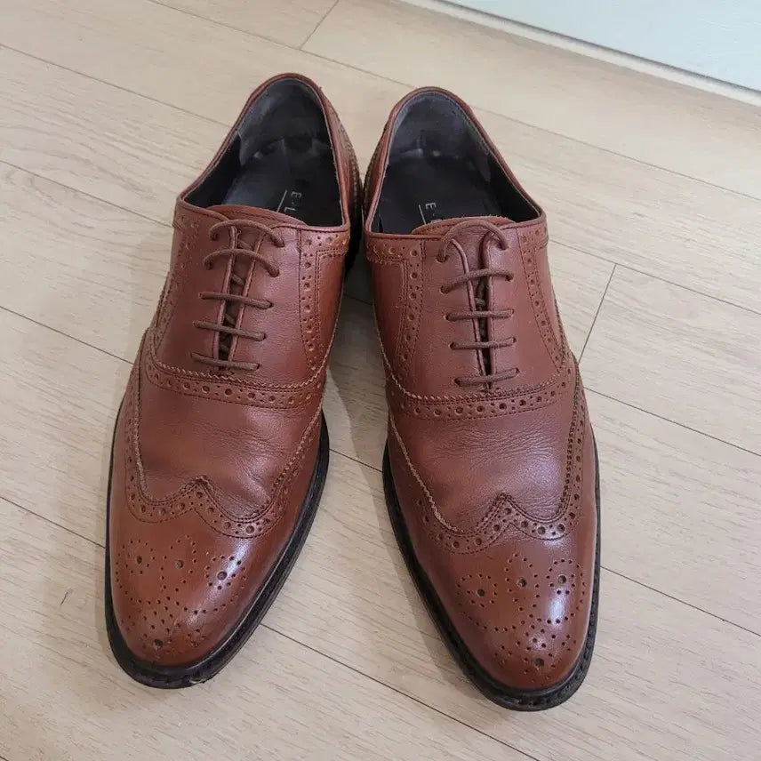 [SOLD OUT] 엘칸토 Elcanto 남자 윙팁 구두 로퍼 280 브라운