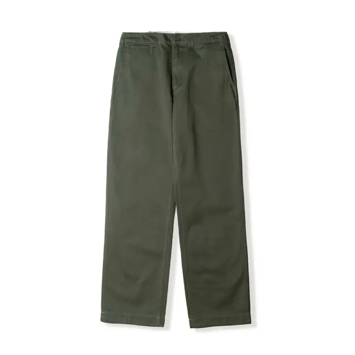 [BUNJANG] Steady&amp;Everywhere Relaxed Chino Pants (Olive) / [스테디에브리웨어 sew] 릴렉스드 치노 팬츠 (올리브) / 2 size