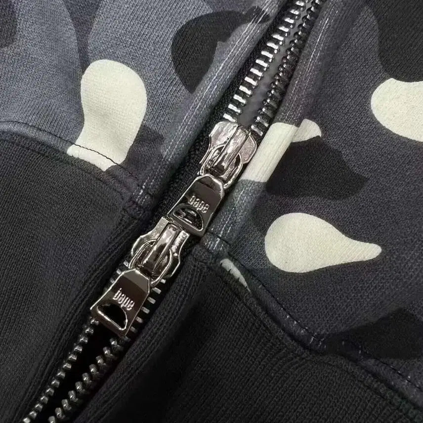 [SOLD OUT] 베이프 시치 샤크 후드 카모 블랙(정품인증가능)