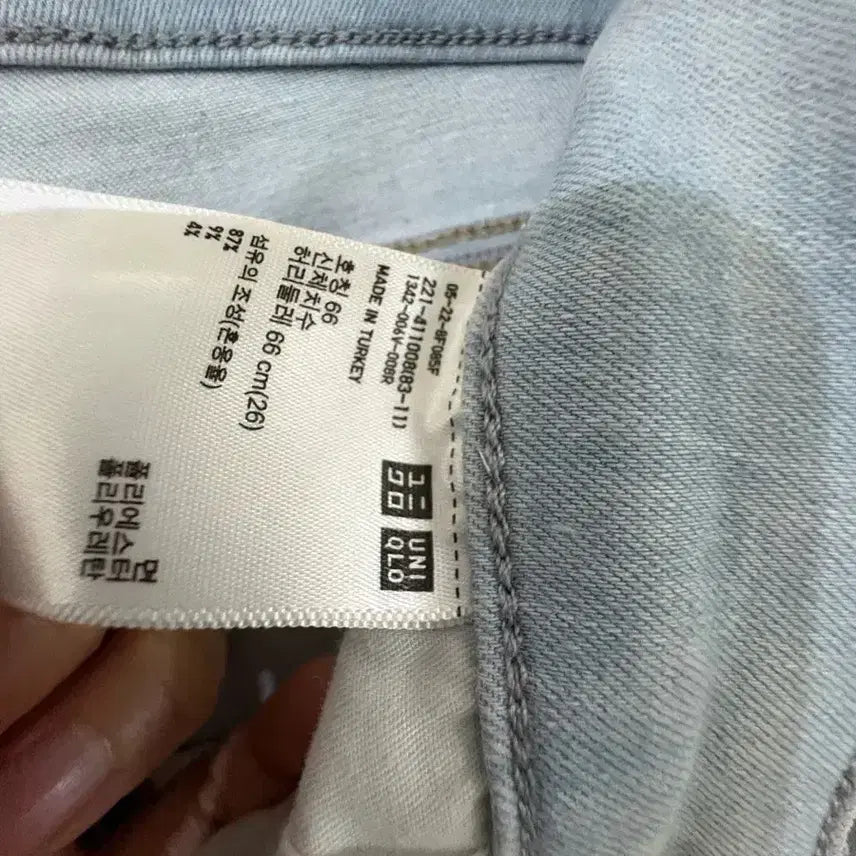 [BUNJANG] Uniqlo Roll-up Skinny Jeans / 롤업 스키니 청바지 연청. 유니클로