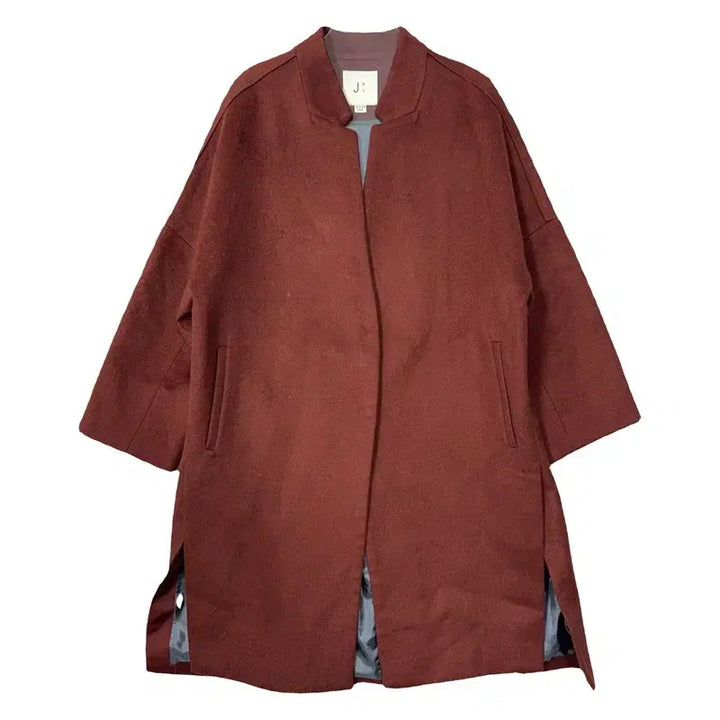 [BUNJANG] Jill Stuart Oversized Brown Wool Coat / 질스튜어트 오버핏 브라운 코트 85-91-160