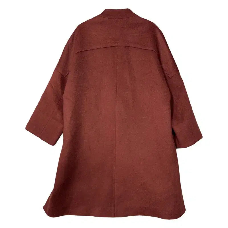 [BUNJANG] Jill Stuart Oversized Brown Wool Coat / 질스튜어트 오버핏 브라운 코트 85-91-160