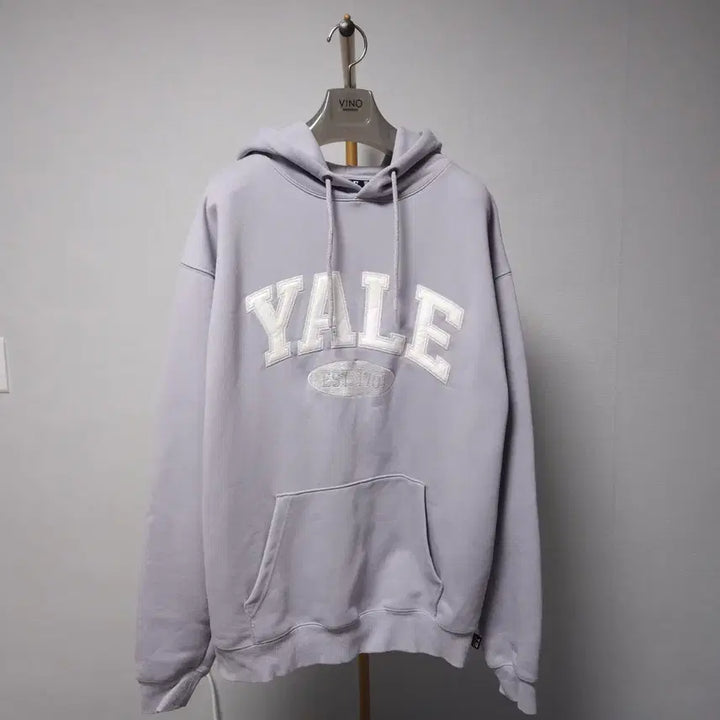 [BUNJANG] Yale Logo Hoodie Purple / XL ) 예일 YALE 로고 후드티 퍼플