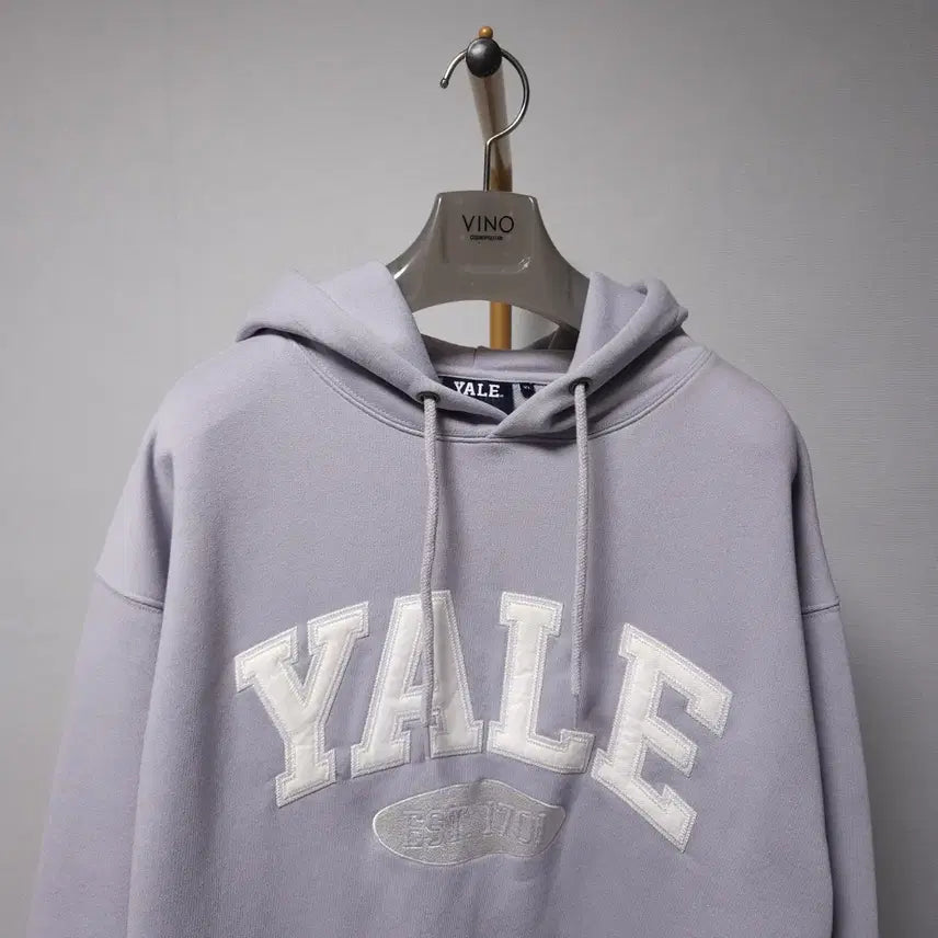 [BUNJANG] Yale Logo Hoodie Purple / XL ) 예일 YALE 로고 후드티 퍼플