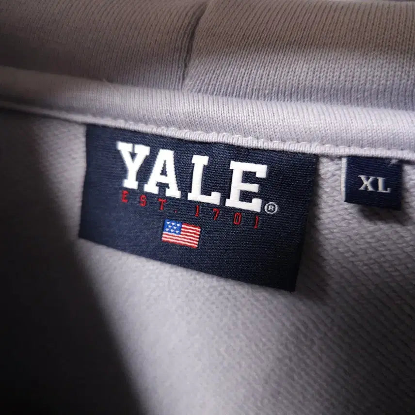 [BUNJANG] Yale Logo Hoodie Purple / XL ) 예일 YALE 로고 후드티 퍼플
