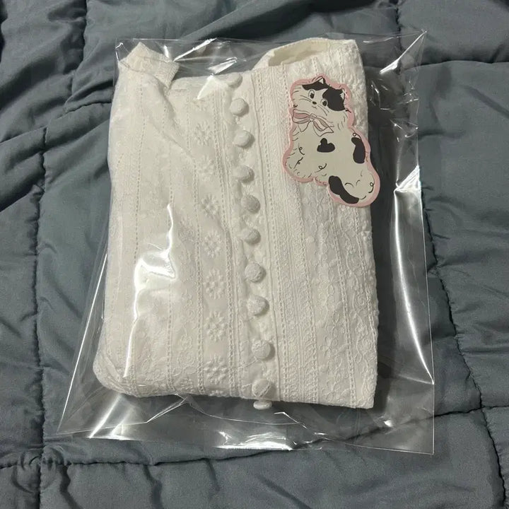[SOLD OUT] (새상품) 페일제이드 베이직 자카드 펀칭 드레스 원피스 화이트 M