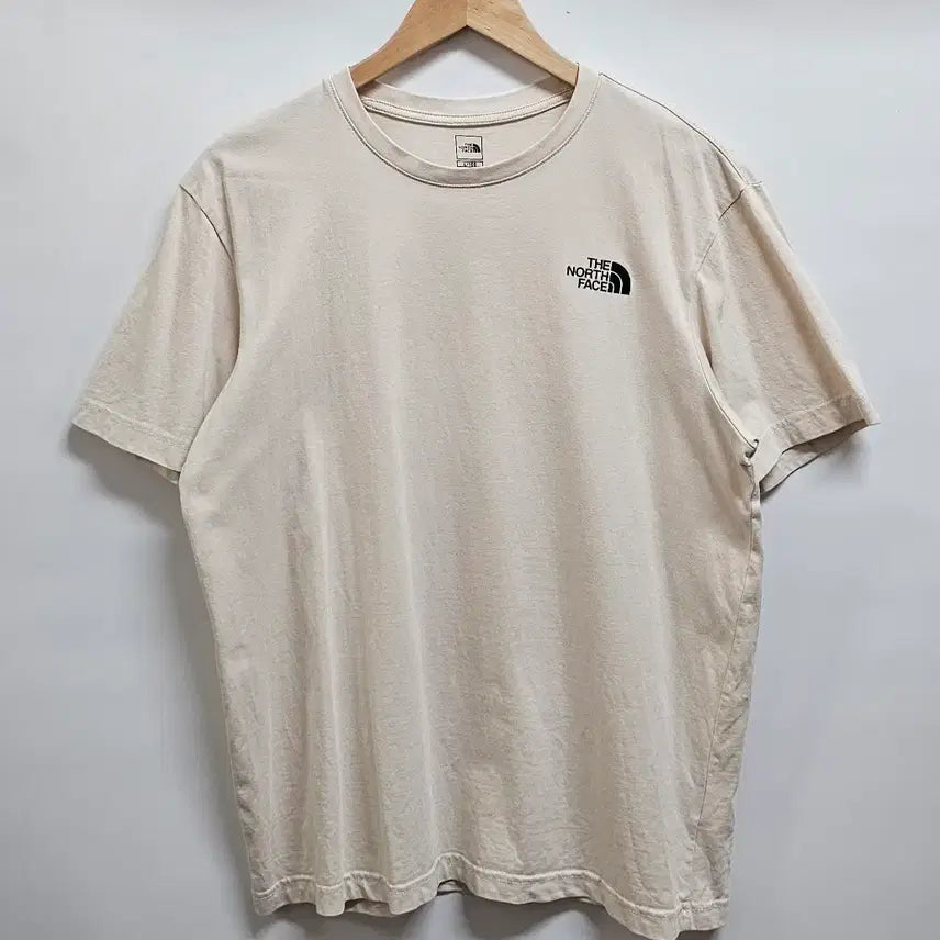 [BUNJANG] The North Face Ivory T-shirt (Size 100) / 노스페이스 반팔티셔츠 100