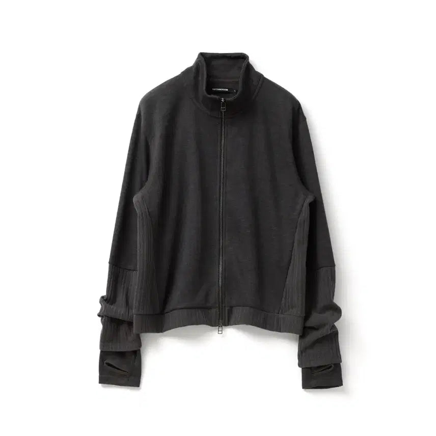 [SOLD OUT] [5] 해칭룸 더블 슬리브 트랙 가디건 다크 카키