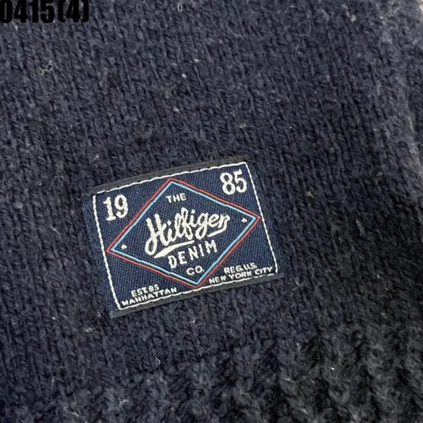 [BUNJANG] Tommy Hilfiger H Logo Knit T-shirt / 타미힐피거 반팔 니트 H로고 L | 0415 [4]
