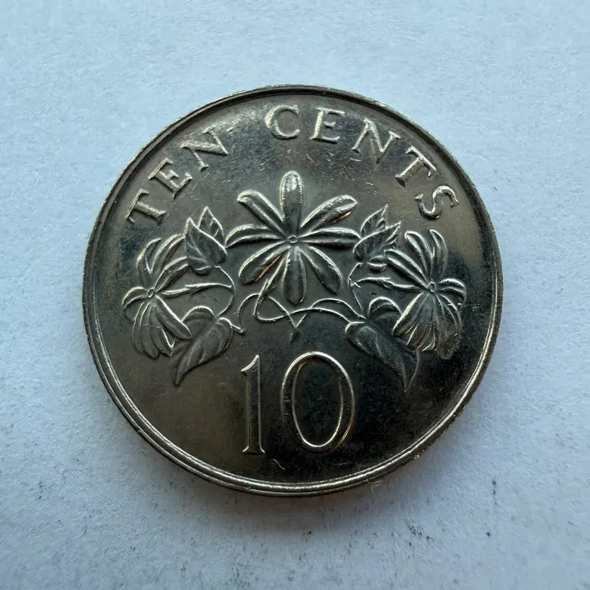 [BUNJANG] Singapore 10 Cent Coin 1993 / 1993년 싱가포르 10센트 동전 S1799
