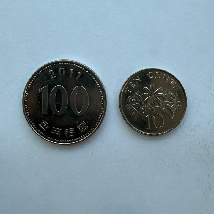 [BUNJANG] Singapore 10 Cent Coin 1993 / 1993년 싱가포르 10센트 동전 S1799